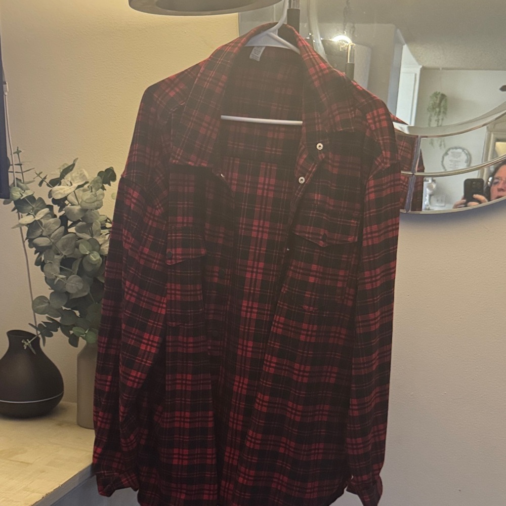 ZYIA Flannel Shacket XXXL
